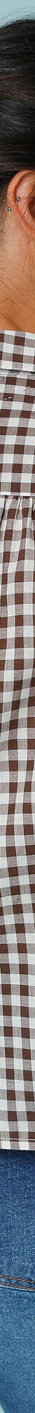 Chemisier petits carreaux, Spécial Petites (chocolat) Chemisier petits carreaux, Spécial Petites (chocolat)